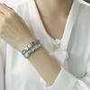 New 2024 Fashion Star Rainbow Landscape Charm Italian Links Fit 9mm Bracelet Stainless Steel Making DIY Jewelry DJ769