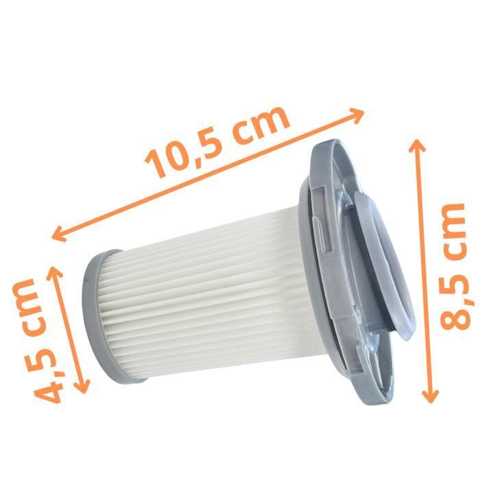 Filtre - Rowenta - ZR009005 - Lot de 4 - Compatible avec X-Force Flex et X-Pert - Aspirateur