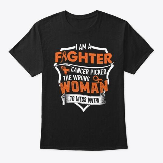 

I Am A Fighter Kidney Cancer T-Shirt Made in the USA Size S to 5XL L