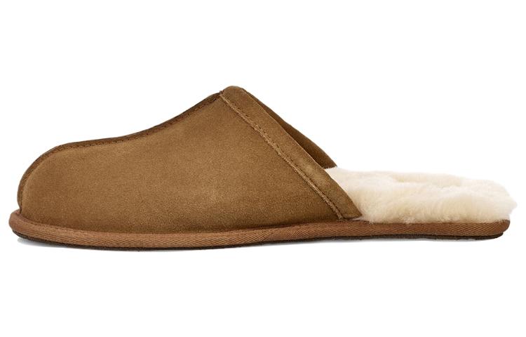 UGG Fleece Lined Comfortable Home Slippers Chestnut 1101111-CHE 42
