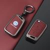 Alloy Leather Car Remote Key Case Fob Cover Holder Shell for VW Volkswagen Golf 7 MK7 Tiguan MK2 T-roc T-cross Auto Accessories Tc7