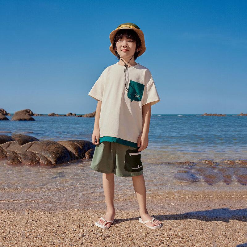 EBAER Kids' 5A Antibacterial Cool-Touch Short Sleeve T-Shirt