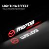 Auto LED Fronthauben-Kühlergrill Emblem Abzeichen Dekorative Leuchte für Mazda 3 CX3 CX4 CX5 CX7 CX8 CX9 CX30 RX7 Atenza Axela Zubehör