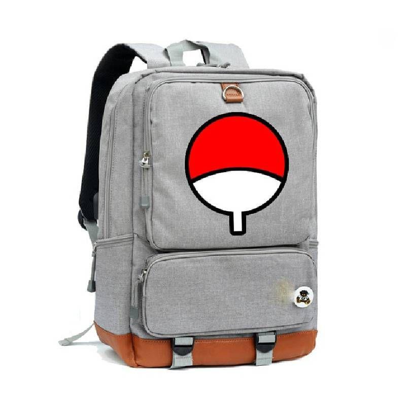 Sac à dos surdimensionné Naruto grande capacité pour le voyage et l'école