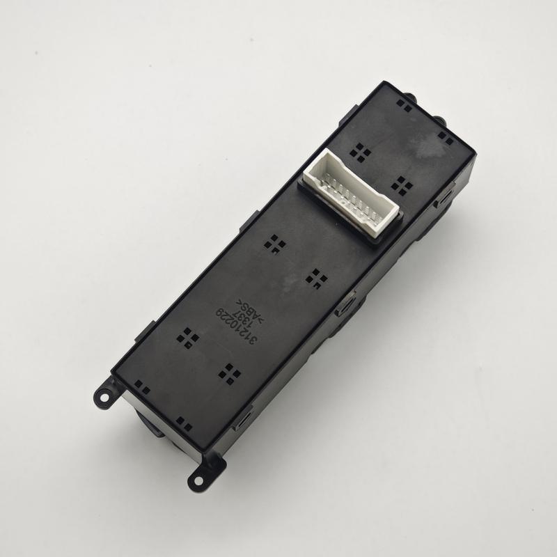 2 AUTO Power Window Main Control Switch Chroem For KIA SOUL 2014-2019 Window Regulator Button Switch 93570-B2130CA 93570-B2140CA