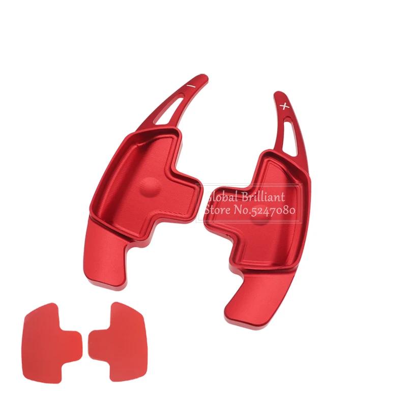 

2 шт., рулевое колесо, подрулевой переключатель, удлинитель, алюминий для Mercedes Benz ABCE GLE Class W176 W205 W246 C117 W218 красный