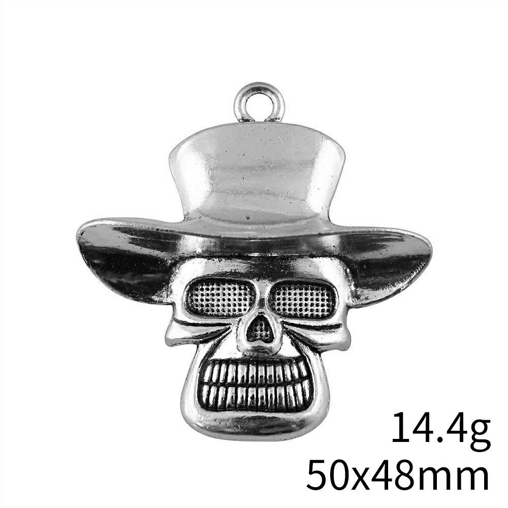 Father's Day Jewelry Creation Charms Skeleton Charms Pendant Art Supplies Man Pendant