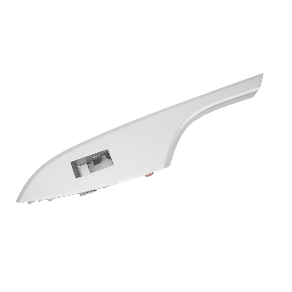 Car Window Switch Trim Bezel Silvery Armrest Glass Lift Switch Panel Cover for Corolla 2007 to 2013