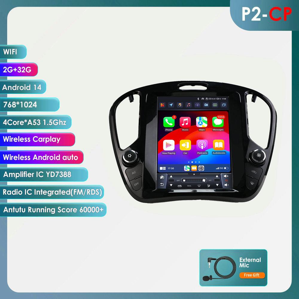 Ossuret 9.7 AI Android Car Radio Multimedia Video Player Intelligent  Auto Stereo 4G for Nissan Juke 2011-2018 for Infiniti ESQ 2014-2019 GPS Carplay