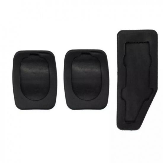 3Pcs Brake Clutch Accelerator Pedal Rubber Pad Cover 4945160B00 For Daewoo Matiz