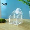 Aquarium Plant Holder Hanging Fish Tank Plant Pot with Suction Cups Clear Acrylic Aquatic Planter Cup Flower Rack