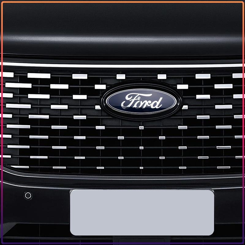 11.5x4.5cm Rear Trunk Emblem Sticker for Ford Ranger Escape Mondeo Fusion Fiesta Kuga Edge Focus Mustang Car Logo Badge Accessories