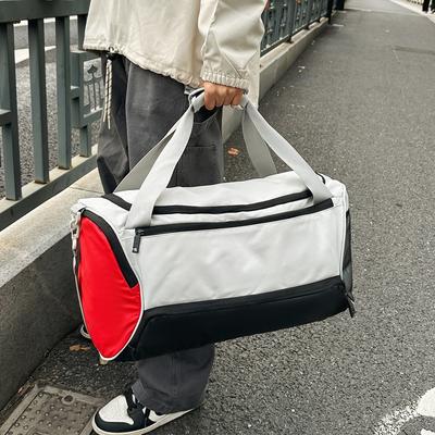 Design Sense of Pornographic Couple Sports Gym Bag Trendy Brand Large Capacity Travel Bag Casual Hand Strap Shoe Yoga Bag