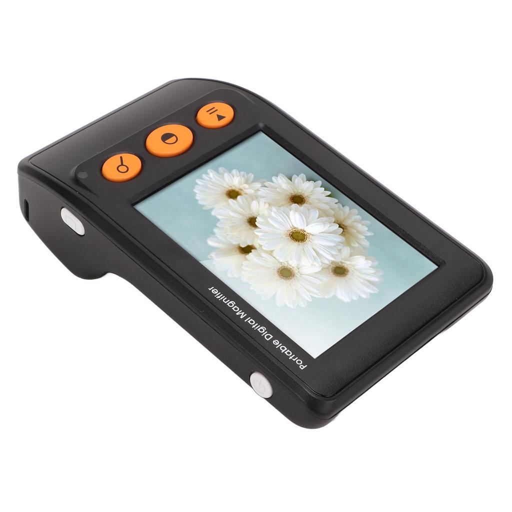3.5in LCD Screen Electronic Video Magnifier 2x To 25x Zoom Handheld Magnifier Reading Aids for Low Vision