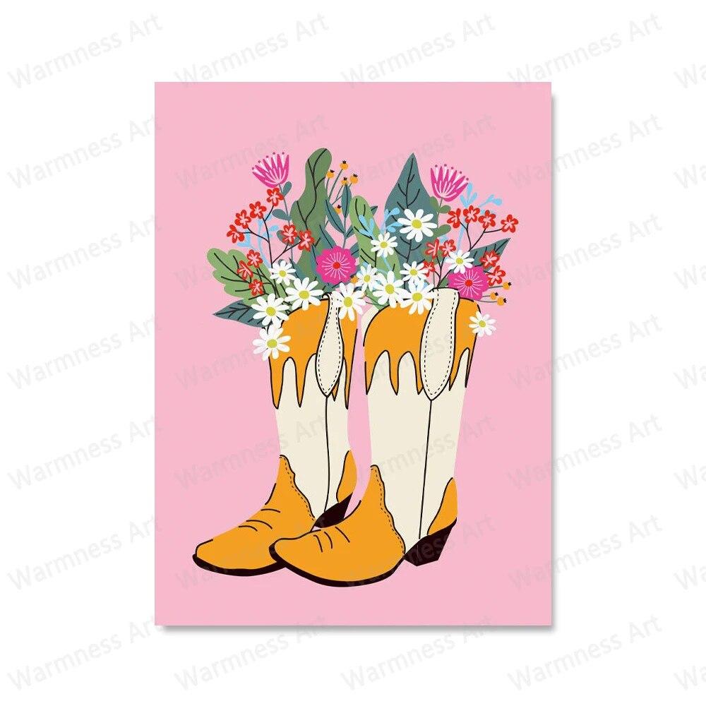 

Текст Цитата Wall Art Холст Картина Цветочная Корона Ботаническая Зебра Плакаты и принты Ковбойские сапоги Букет фотографий Домашний декор Без рамки 21*30cm