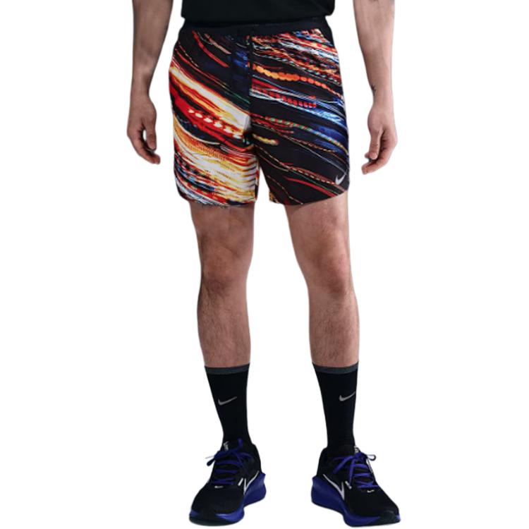 

Nike Pattern Print Lace-Up Casual Shorts Men shorts Gray Black IB7929-100 S