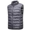 Down vest men's autumn and winter graphite vest vest light down vest men's jacket solid color top
