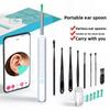 Wireless WiFi Ear Pick Otoscope Camera Borescope Luminous Ear Wax Cleaning Teeth Oral Inspection Health Care Ear Cleaner Tool