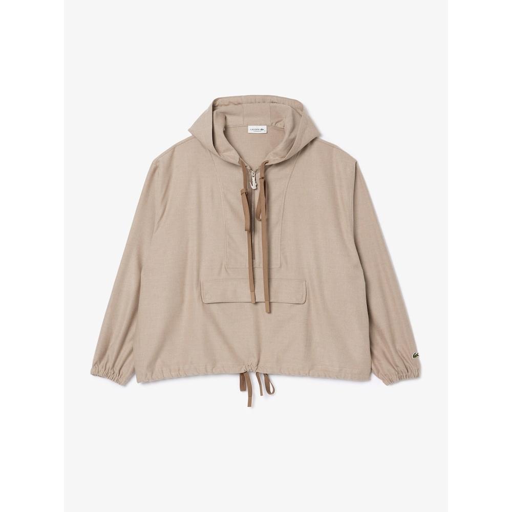 LacoSte Women S Flannel Hoodie Top Cf4188 54n Icc q2nCf4188 54nIcc