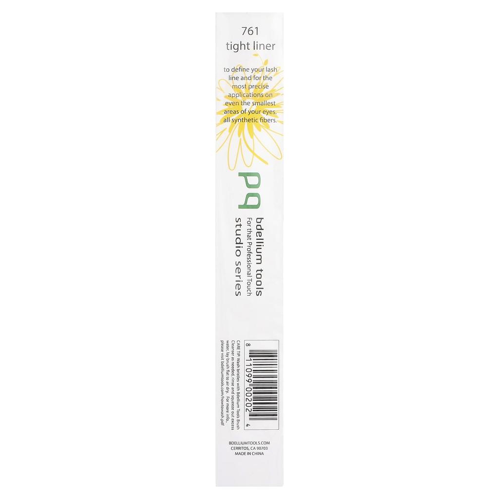 Bdellium Tools, Standard Series, Tight Liner Brush, Eyes 761, 1 Brush