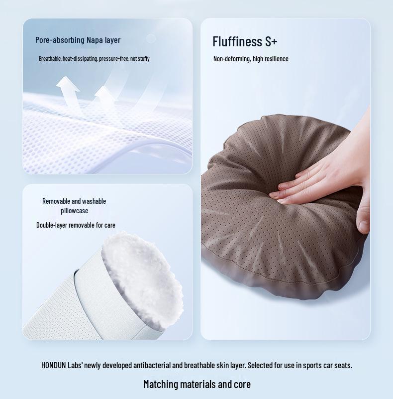 BMW & MINI Headrest Neck Pillow: Compatible with 3, 5, 7 Series, X1, X3, X5, Mini, i3, M4. Ideal for lumbar support.