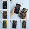 Mechanical Gear Soft Silicone Case for Samsung S25, S24, S21, S22, S23, S30, Ultra, S20, Plus, FE, Lite-Black