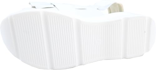 Plateau-Sandalen mit Gürtel