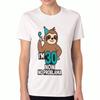 Schlafende Katze Damen Baumwoll-T-Shirt, Hochwertiger Baumwoll-Druck, Offizielles Schlafshirt-Design, Langlebig, Lässiges und Modisches Tee, Niedlicher Cartoon-Stil