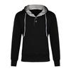Men's  Spring Solid Color Long Sleeve Hoodies Sweatershirt Tops Shirt