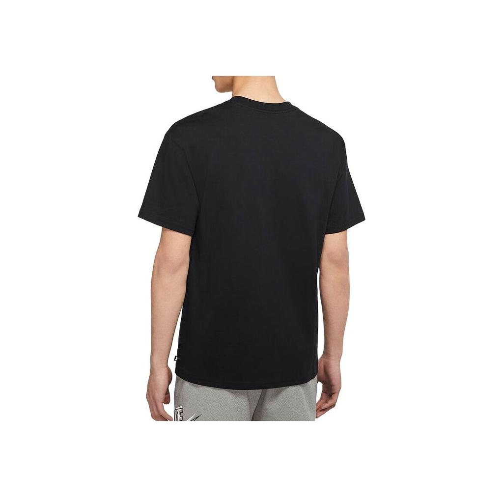 Nike SB Solid Loose Skateboarding Tee Men Tops Black DB9976-010