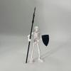 Halloweenské Hračky Dekorace Vícekloubová Pohyblivá Kostra Akční Figurka Zbraň Vhodné Pro Dummies Šťastná 13 Akční Figurka Příslušenství