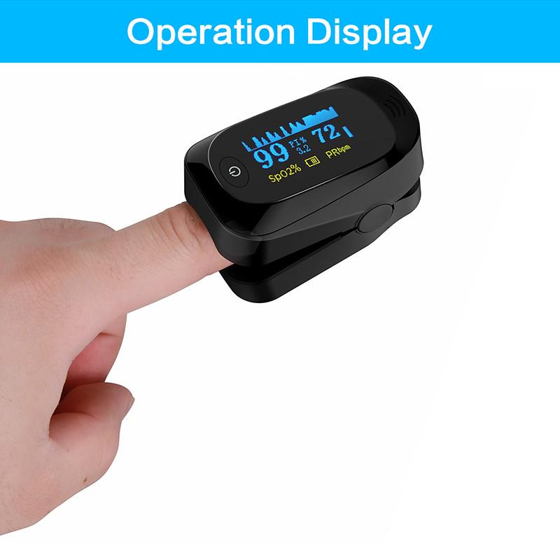 Buy Digital LED Pulse Oximeter Fingertip Blood Oxygen SpO2 Monitor