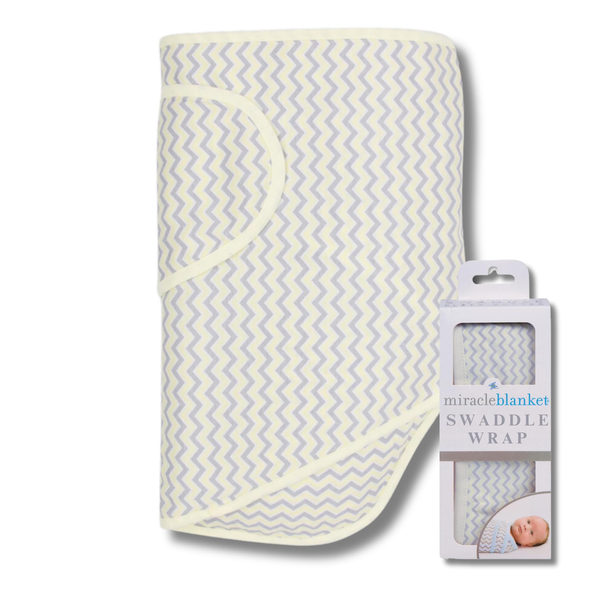 

Одеяло Miracle Blanket Baby Swaddle Swaddle Magic Swaddle Miracle Blanket Grey Chevron x Yellow []