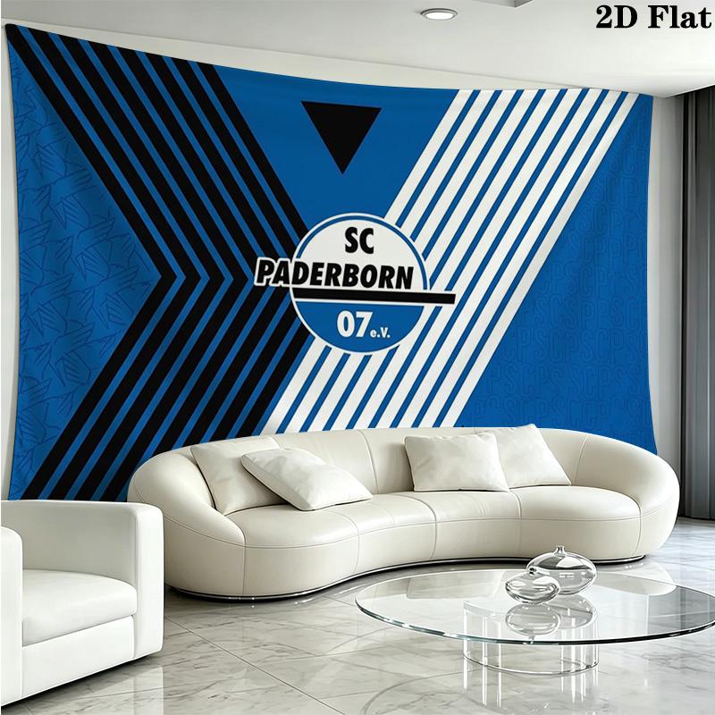 SC Paderborn 07 Wall Tapestry Aesthetic Wall Hanging Printed Fabric Blanket Decorative Tapestries for Bedroom Living Room Home Decor