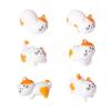 8Pcs Cartoon Cat Miniatures Resin Ornaments Fairy Garden Decoration Moss Terrarium Micro Landscape