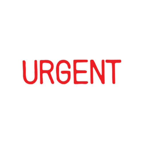 Timbro autoinchiostrante X-Stamper (Rosso Urgente)