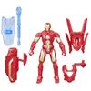 Hasbro Marvel Avengers Epic Hero Series Battle Gear Iron Man Action Figure, 4-inch (10 Cm) Size, Superhero Toy for Ages 4 and Up, F9342, Authentic