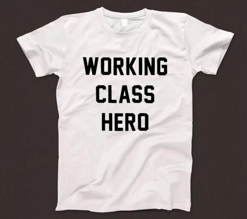 

Working Class Hero T Shirt 855 As Worn By John Lennon The Beatles 1970s Music 3XL