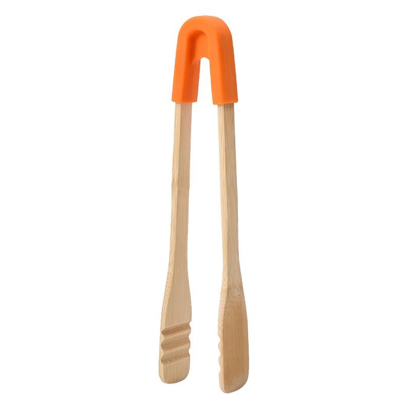 

Bamboo & Silicone Food Tongs