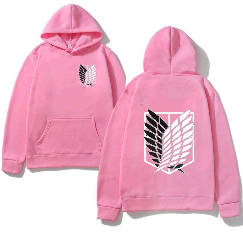 Attack On Titan Men's Hoodie Anime Hoodies Men and Women Streetwear Pullover Harajuku Shingeki No Kyojin Hoodies Sweatshirt