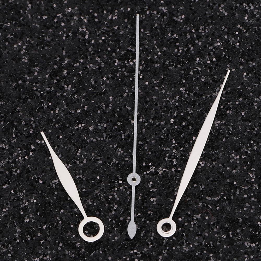 Metal Watch Hands Set Hour Hand Total Length 10.5mm Watch Needles For Watchmakers