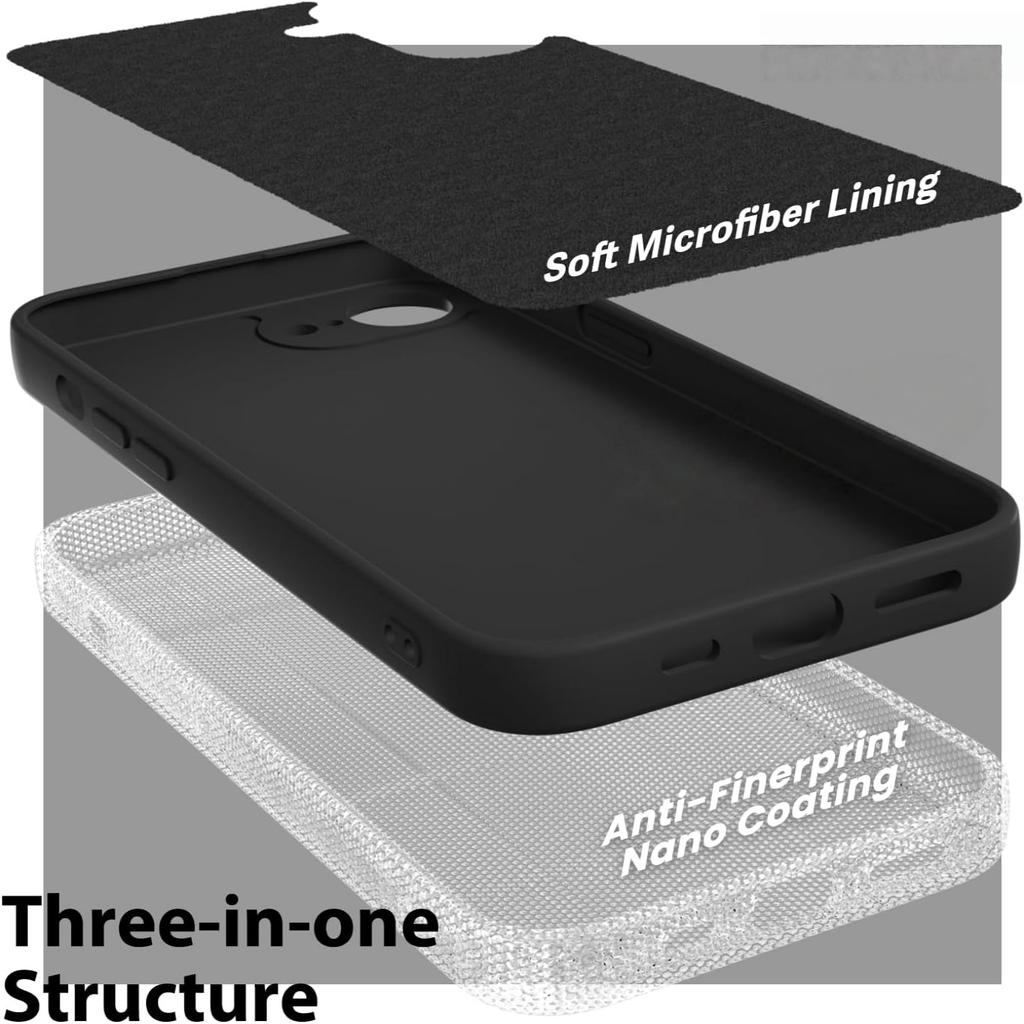 Fashion Solid Colour Shockproof Protective Liquid Silicone Phone Case For Iphone 17e/16e/SE2022/SE2020/8/7/8+/7+/Xs Max/XR/XS/X