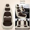 Linen Wrapped All-Season Breathable Car Seat Cushion Mat