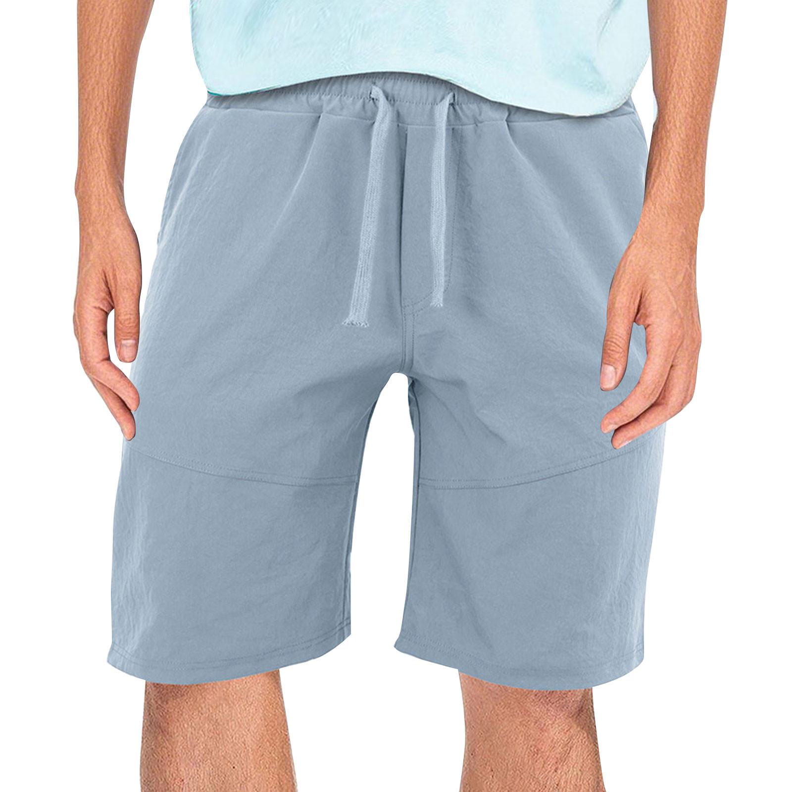 

Мужские повседневные и модные шорты, свободные тренировочные брюки для бега S