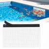 Tela Magnética para Coadeira de Piscina à Prova de Ferrugem Rede Coletora de Folhas Cobertura Bloqueador de Detritos e Insetos para Piscina Fácil Instalação Previne Entupimentos