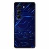 Per Custodia Infinix Hot 50 5G Fiori Morbido Silicone TPU Antiurto Custodie per Telefono per Infinix X6720 Animali Lupo Cool Copertura Protettiva