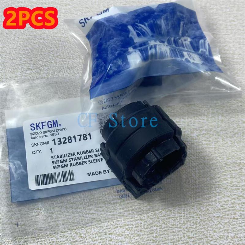 2PCS Original Anti Roll Bar Bushing Kit Front Axle For Chevrolet Aveo Sonic Cruze 1.6 1.8L Opel 13281781 13281784