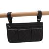 Wheelchair Pouch Bag Waterproof Polyester Multi Pocket Design Wheelchair Side Pocket for Outdoor Mobile Chair