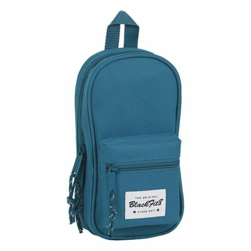 BlackFit8-Pencil Case Backpack BlackFit8 M747 Blue 12 X 23 X 5 Cm (33 Pieces)