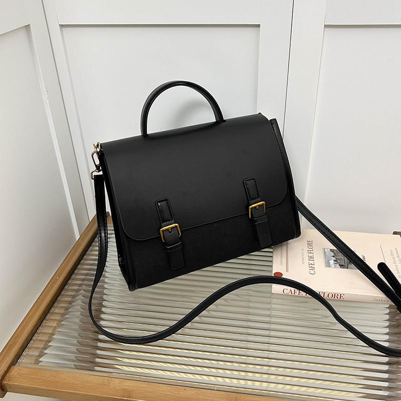 Ielgy Autumn Winter Backpack Portable Diagonal Bag Retro Messenger Bag